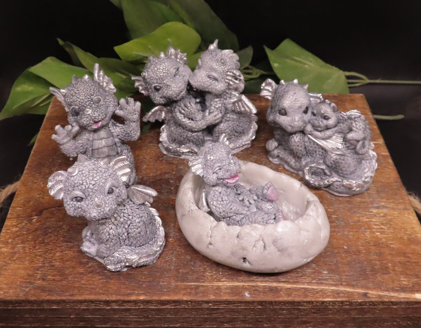 6 piece dragon goat milk soap set