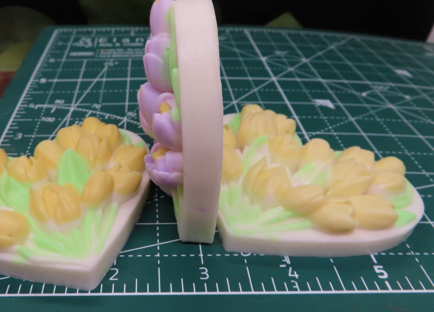 Heart Tulip goat milk hand soap
