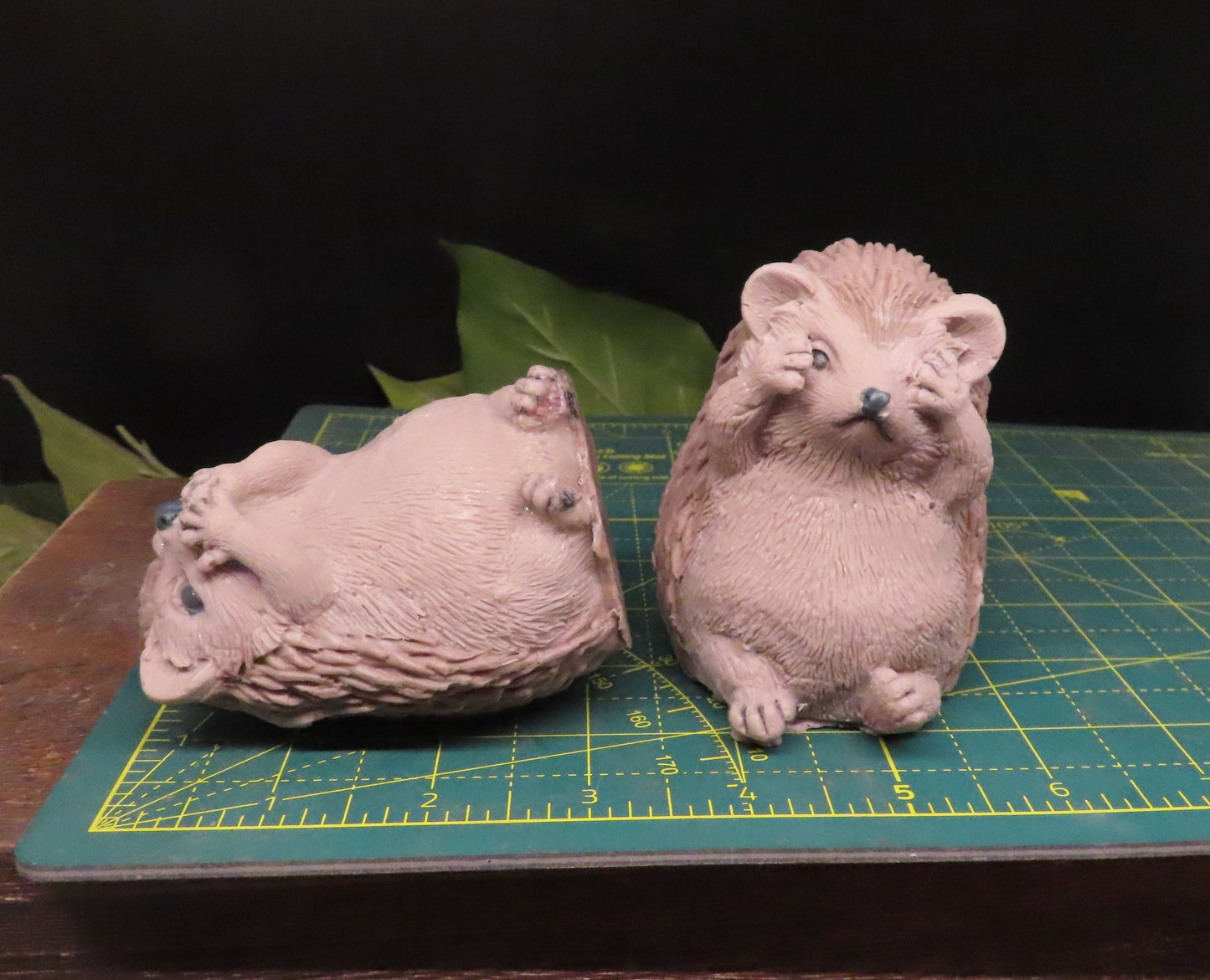 Hedgehog bath soap set