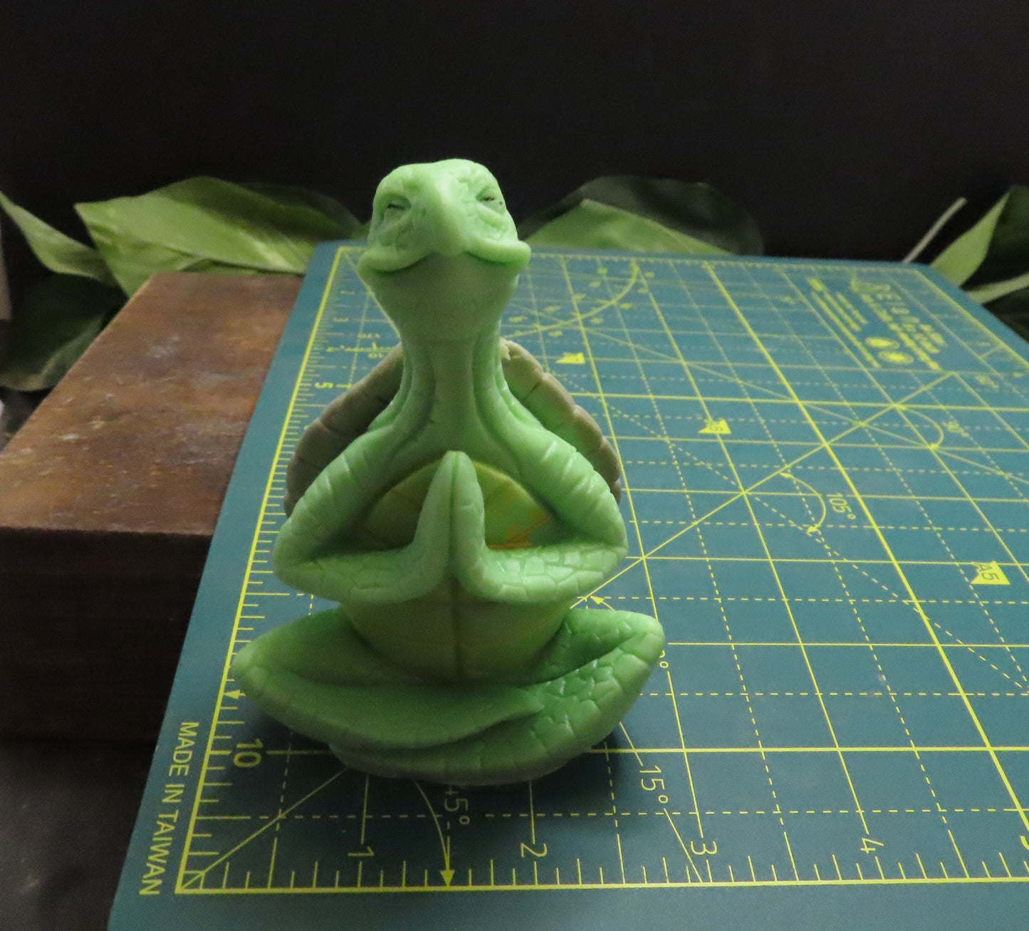 Prayer Position Yoga Turtle goat milk soap