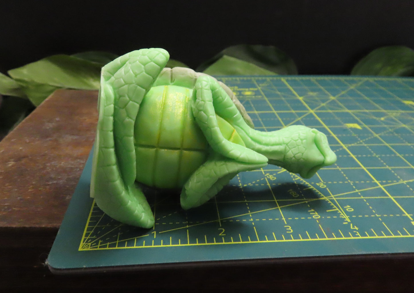Prayer Position Yoga Turtle goat milk soap