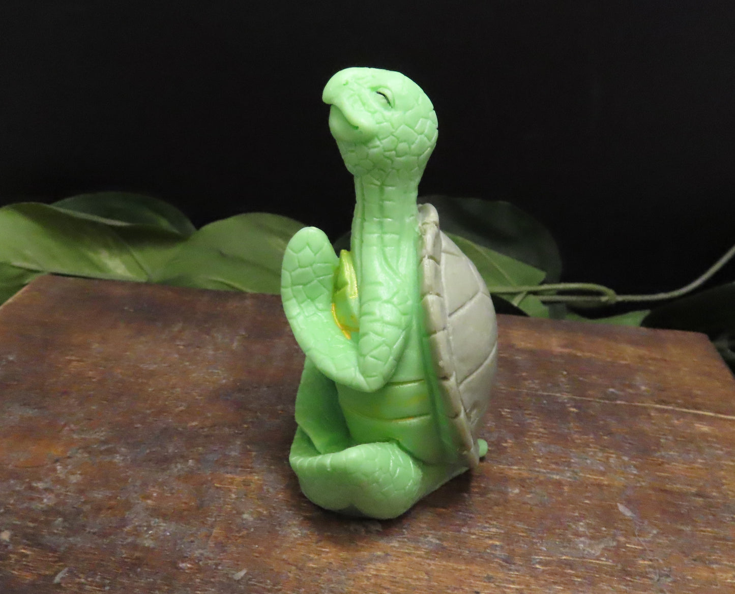 Prayer Position Yoga Turtle goat milk soap