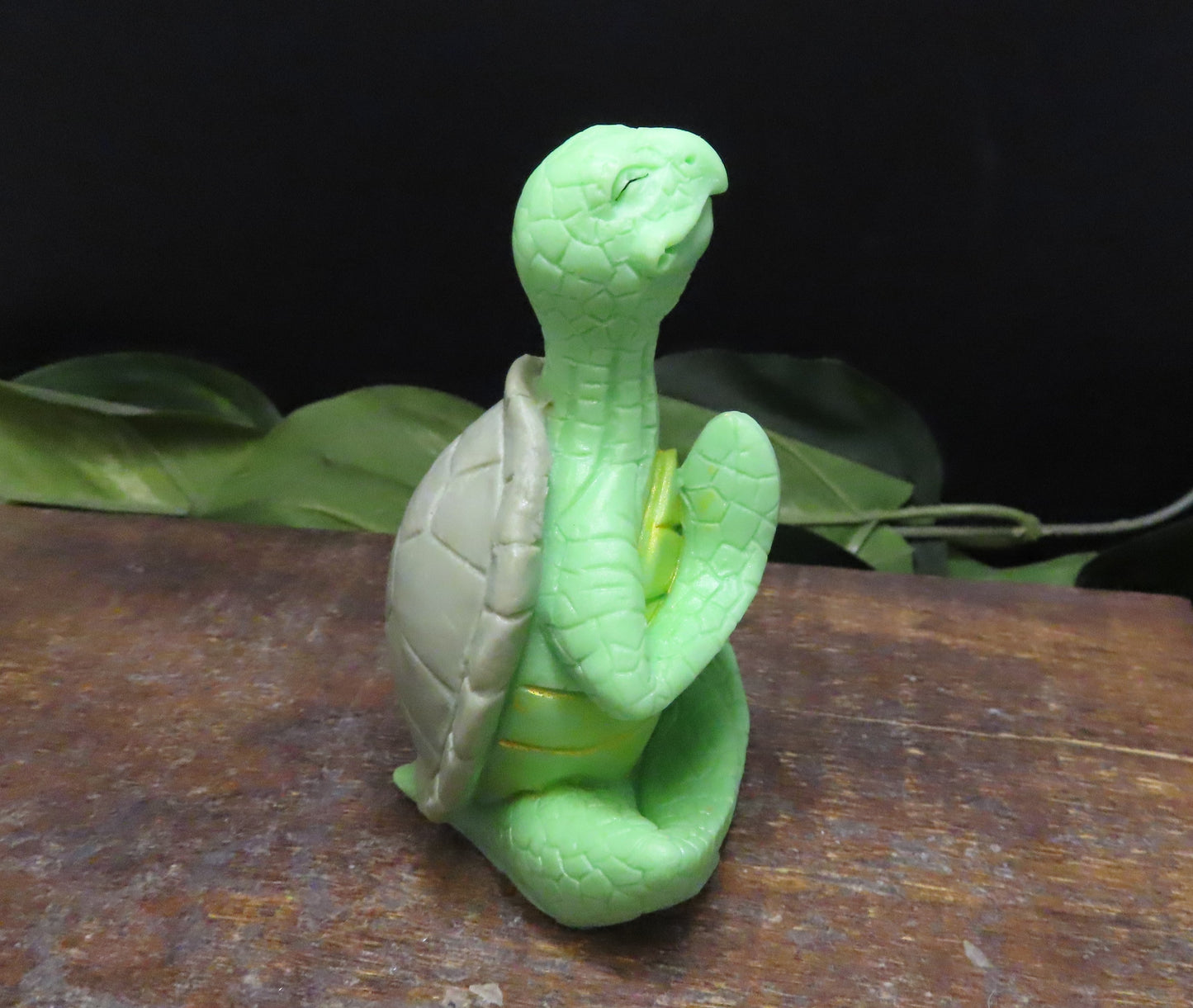 Prayer Position Yoga Turtle goat milk soap