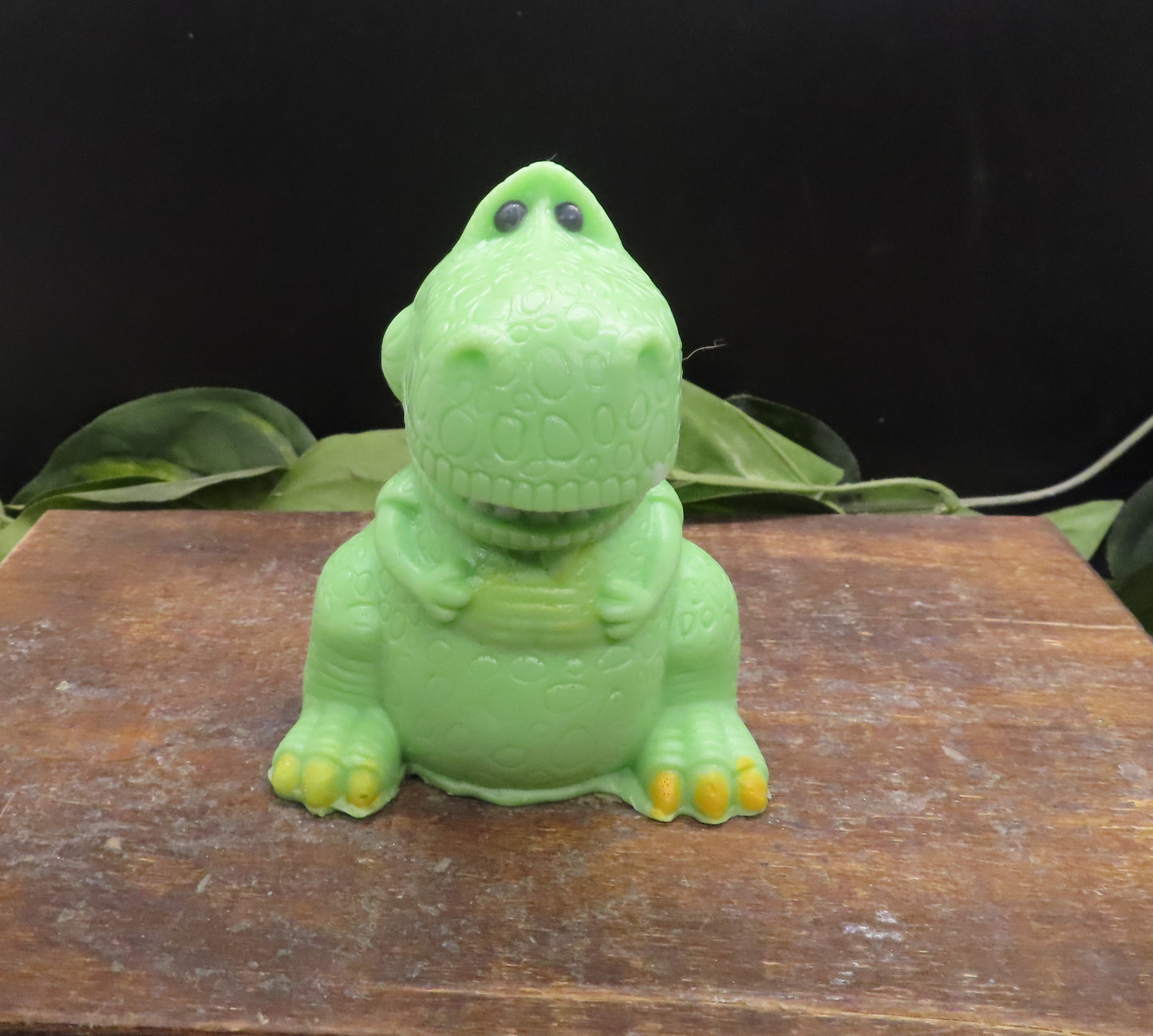 Large T-rex goat milk soap