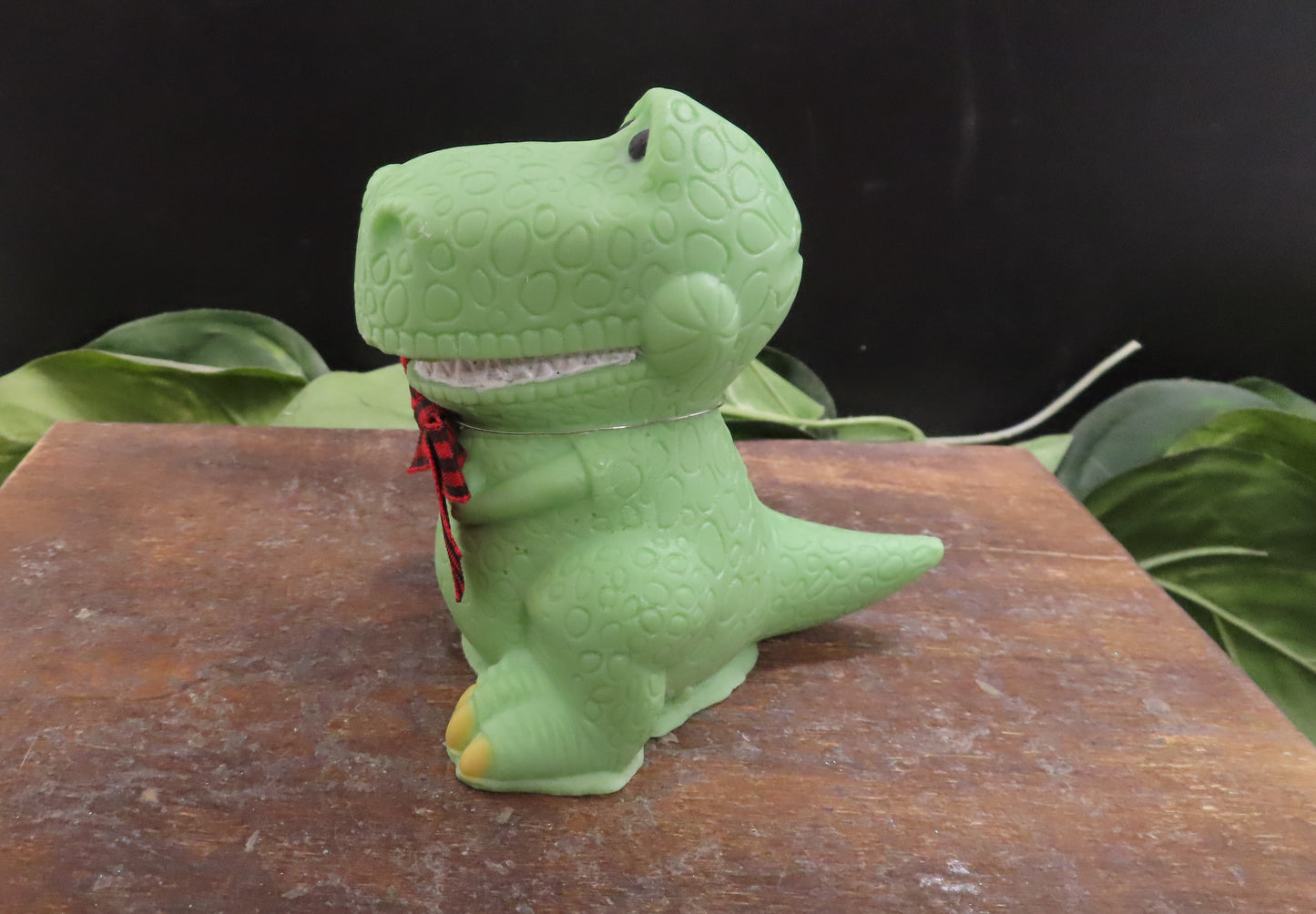 Side view of large Tyrannasaurus rex soap