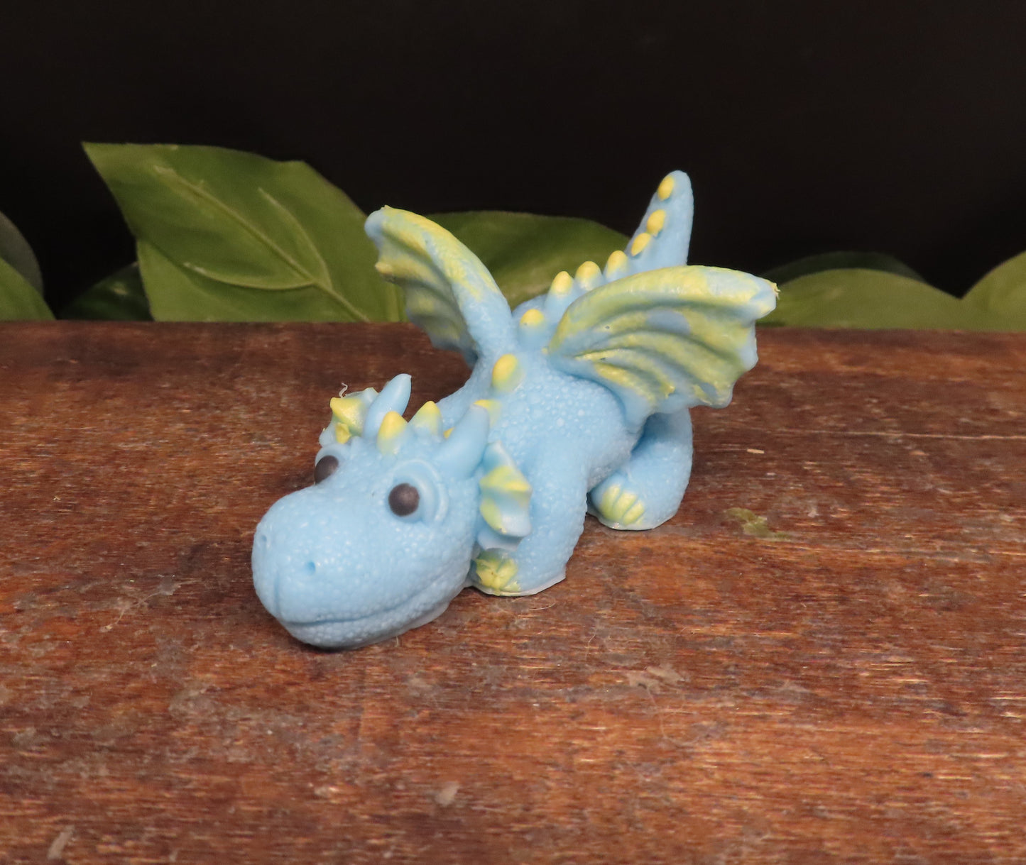 Blue Baby Wyvern Dragon Goat Milk Soap. Fun gift