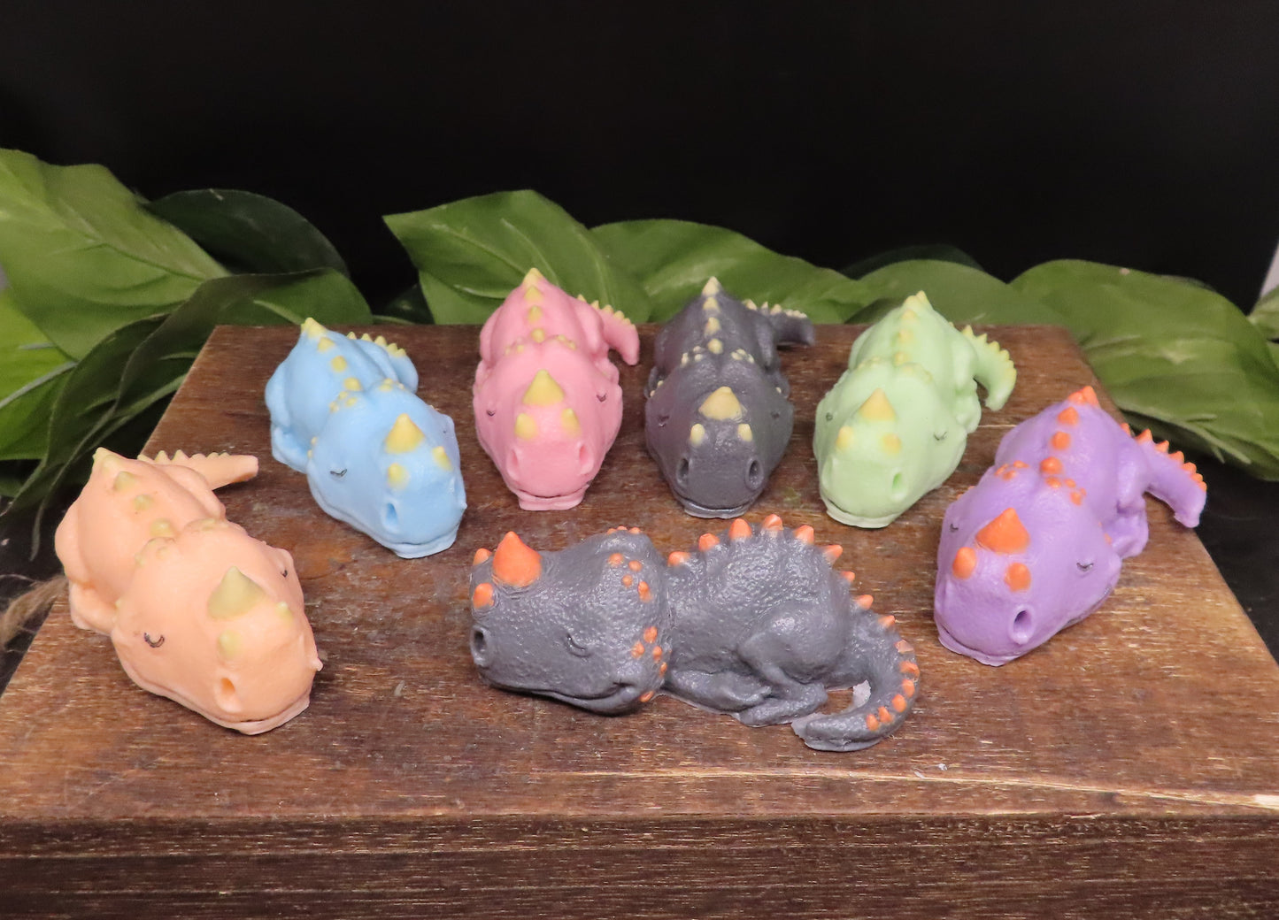 Adorable Sleeping Baby Dragon Hand Made Goat Milk Soap