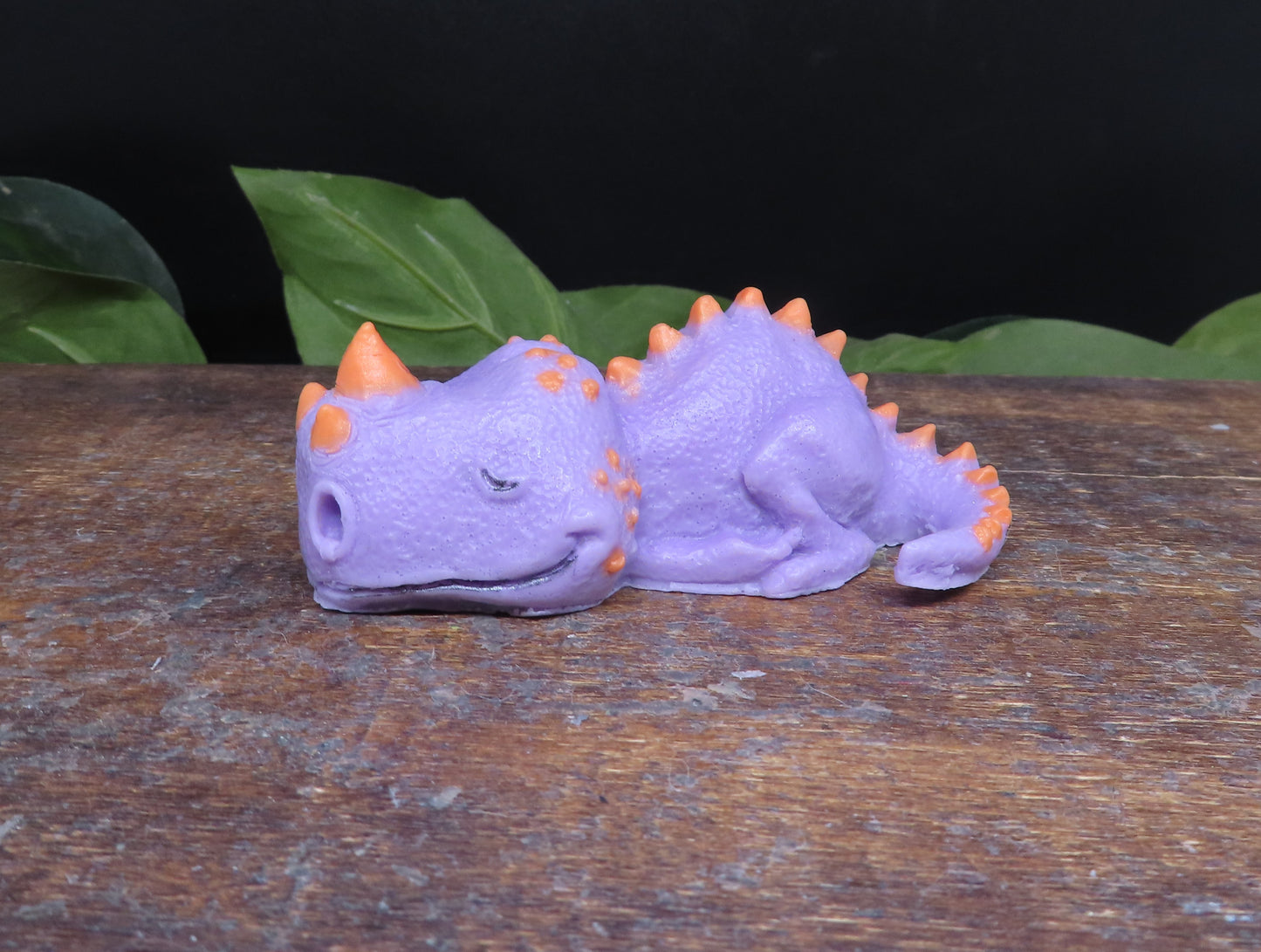 Adorable Sleeping Baby Dragon Hand Made Goat Milk Soap