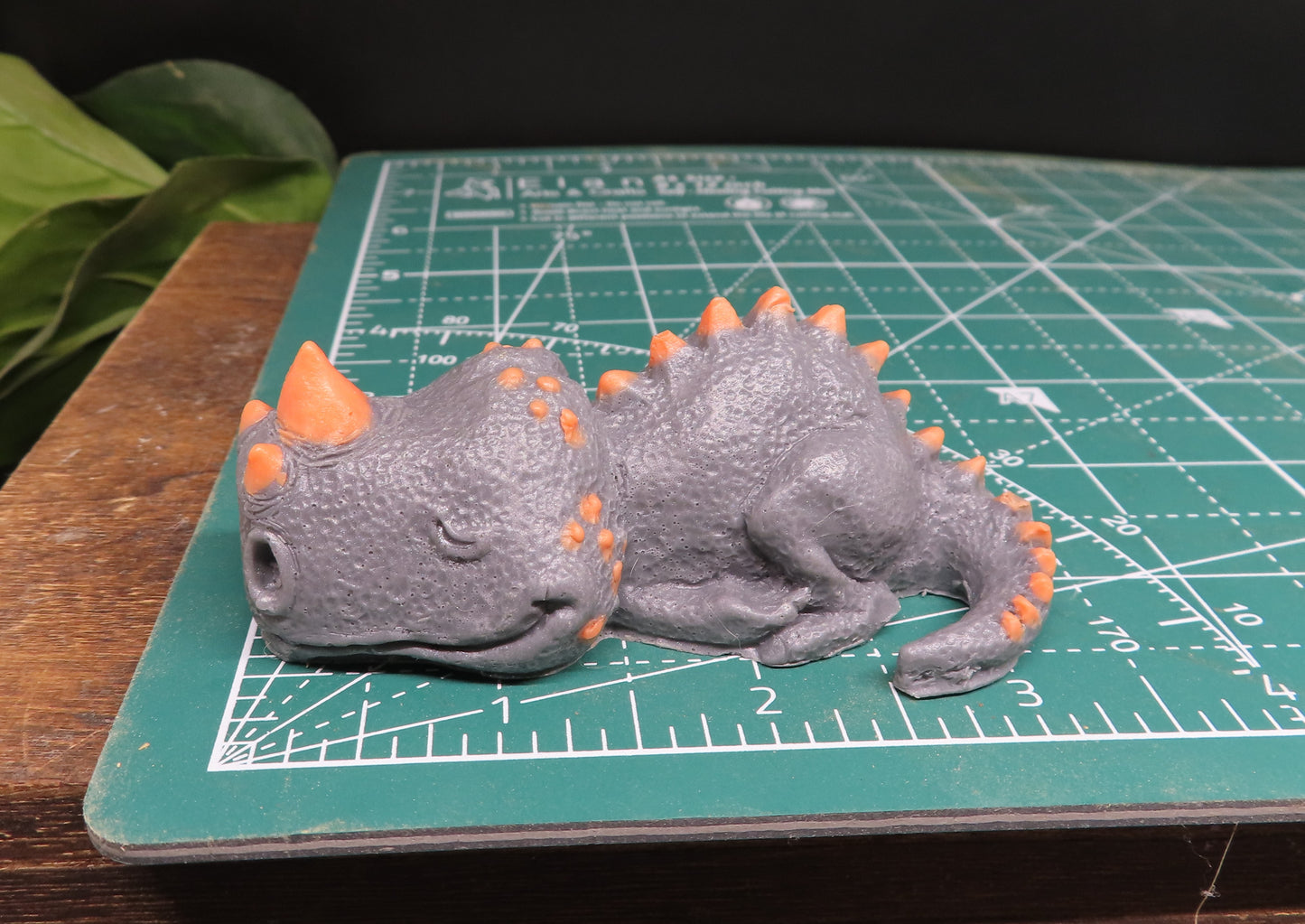 Adorable Sleeping Baby Dragon Hand Made Goat Milk Soap