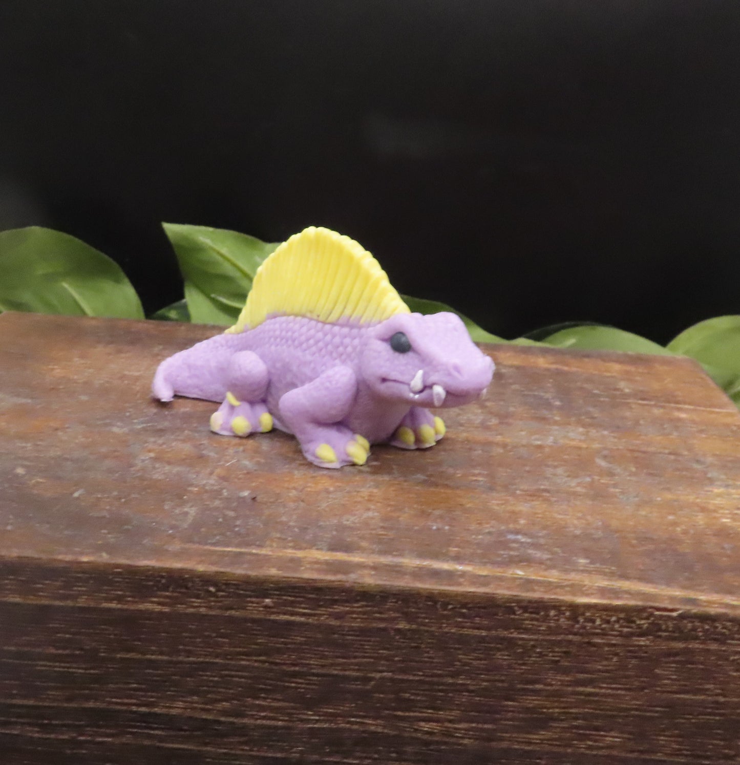 Purple dimetrodon soap