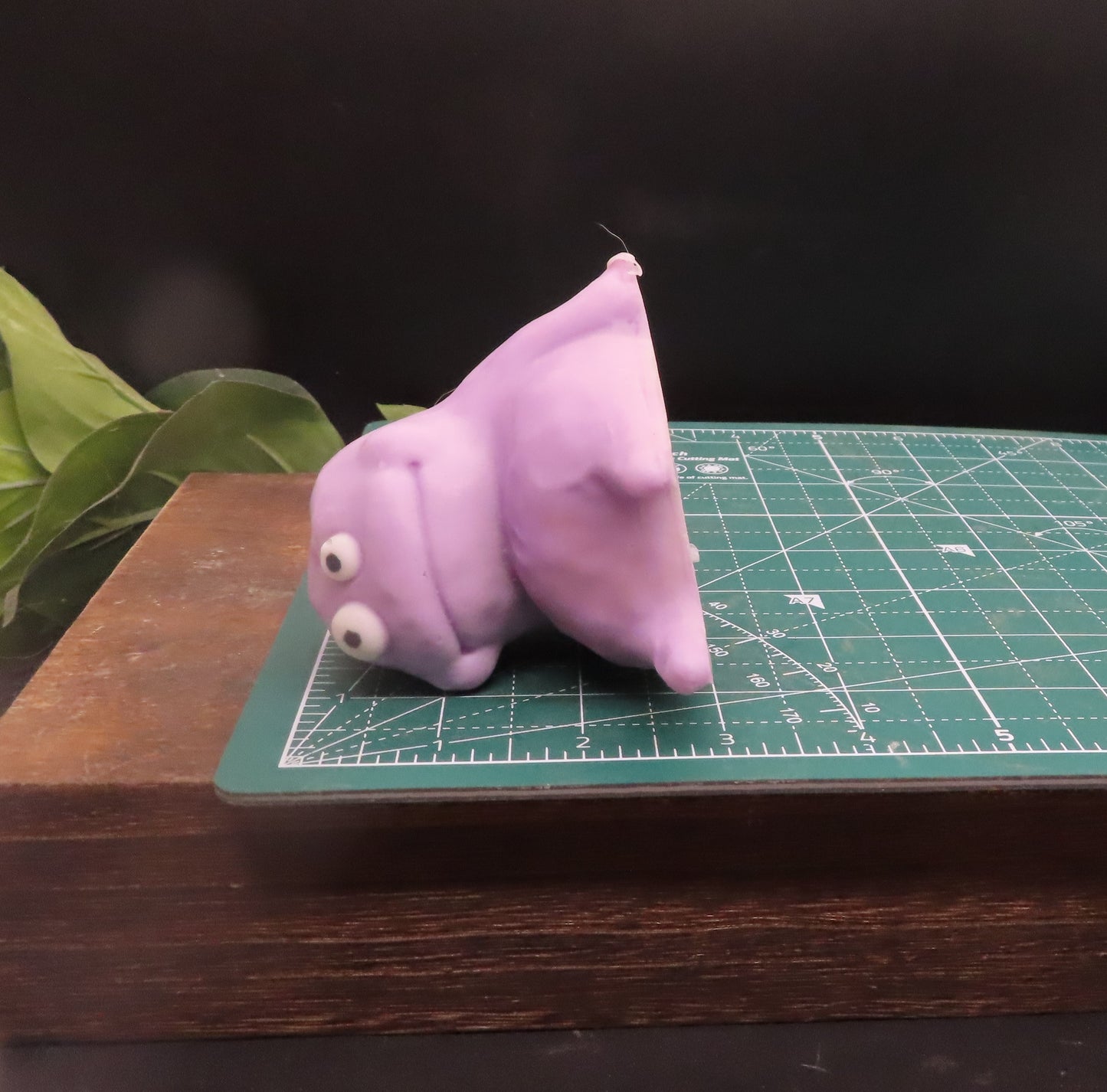 Chubby monster is 3 inches tall. unique handmade soap