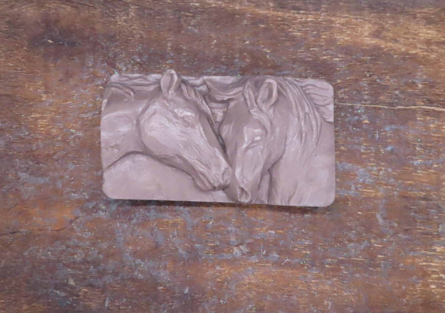 brown color option for horse goat milk soap