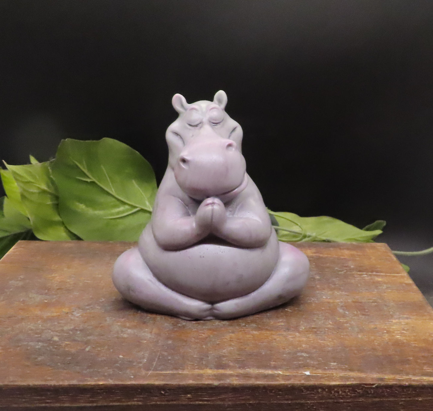 Prayer Position handmade goat milk hippo soap. Unique gift.