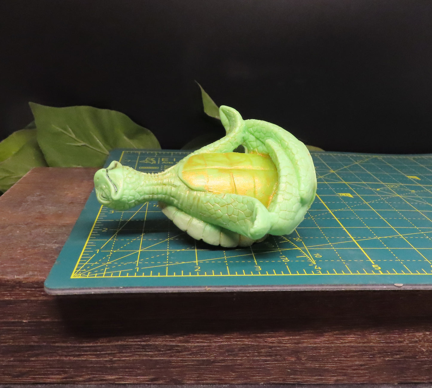 Lotus Position Yoga Turtle goat milk soap