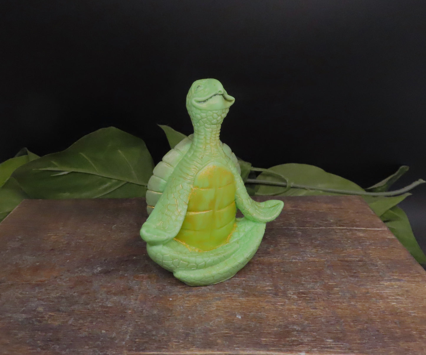 Lotus Position Yoga Turtle goat milk soap