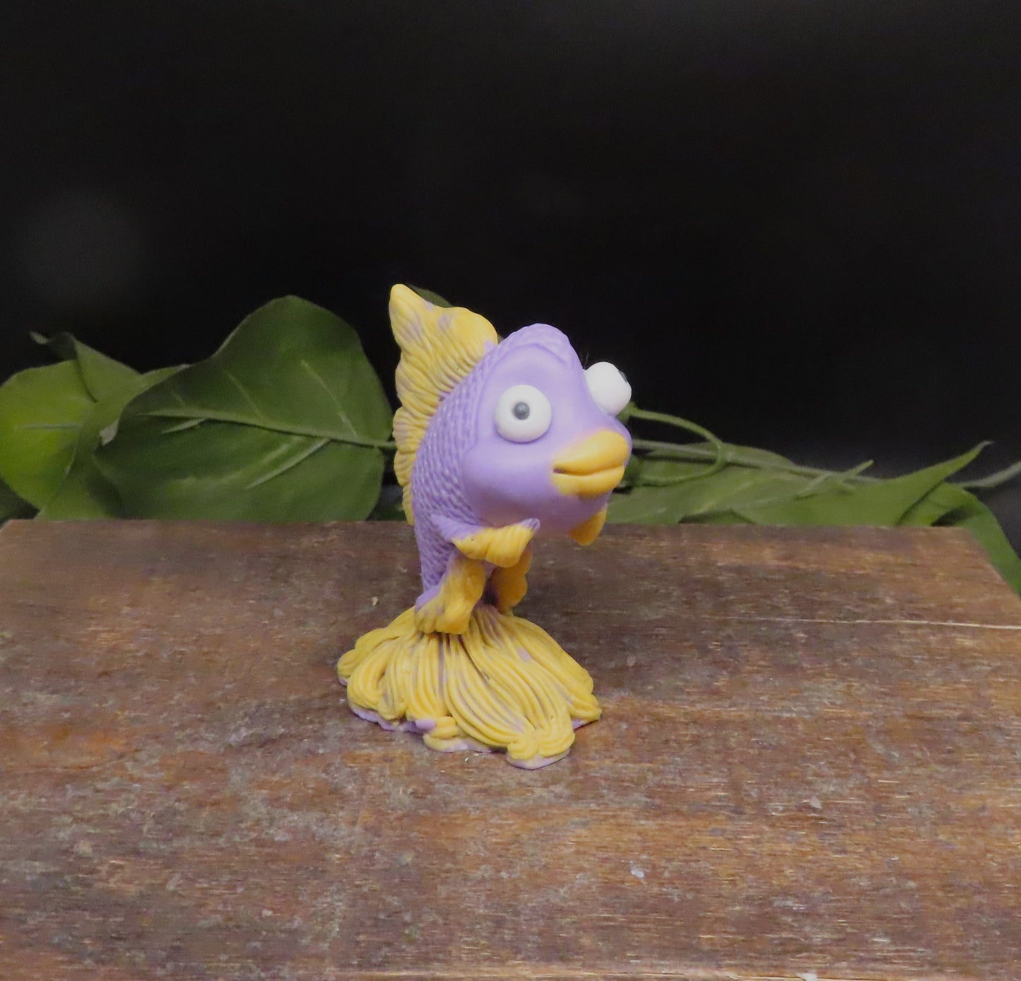 Handmade goldfish goat milk soap