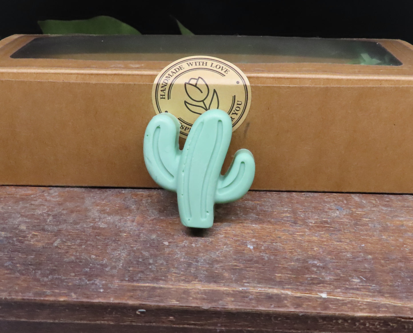 boxed 8 piece mini saguaro handmade goat milk soap set