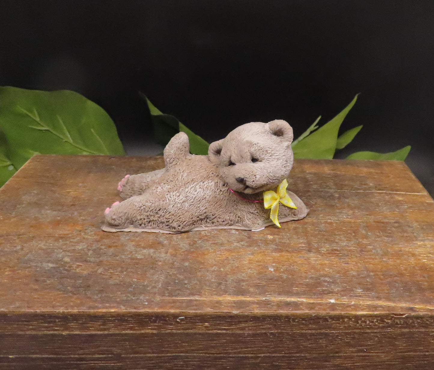 Brown chow puppy handmade goat milk soap