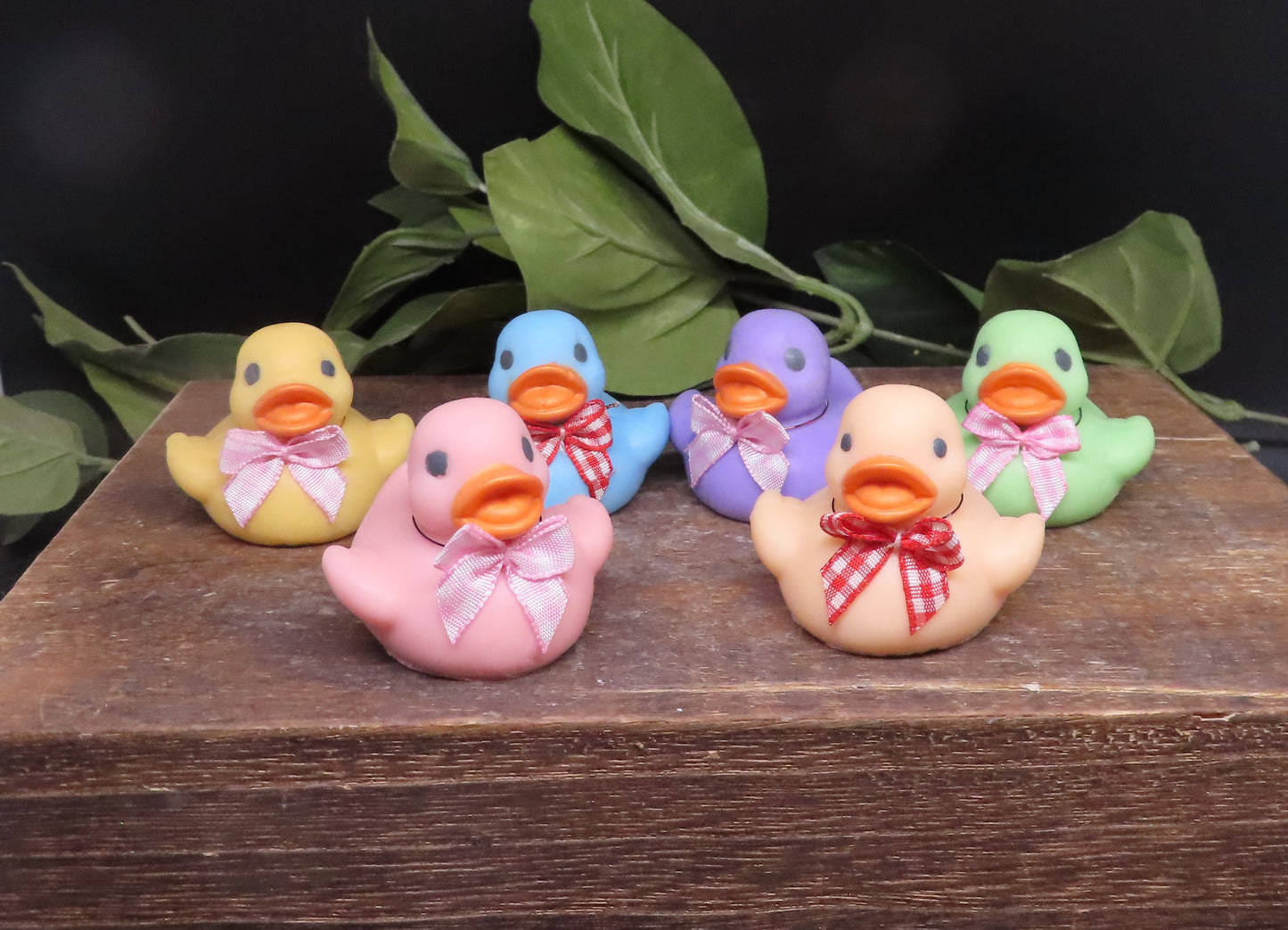 Hand made mini ducky soaps for the young and young at heart! Set of 3