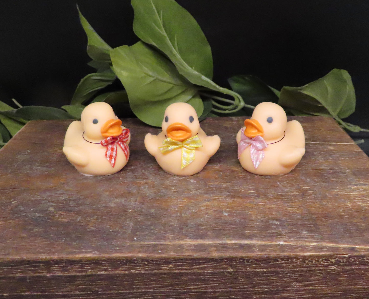 Hand made mini ducky soaps for the young and young at heart! Set of 3