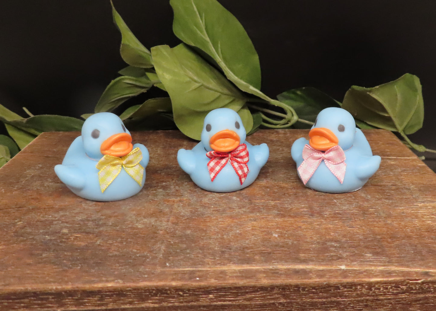 Hand made mini ducky soaps for the young and young at heart! Set of 3