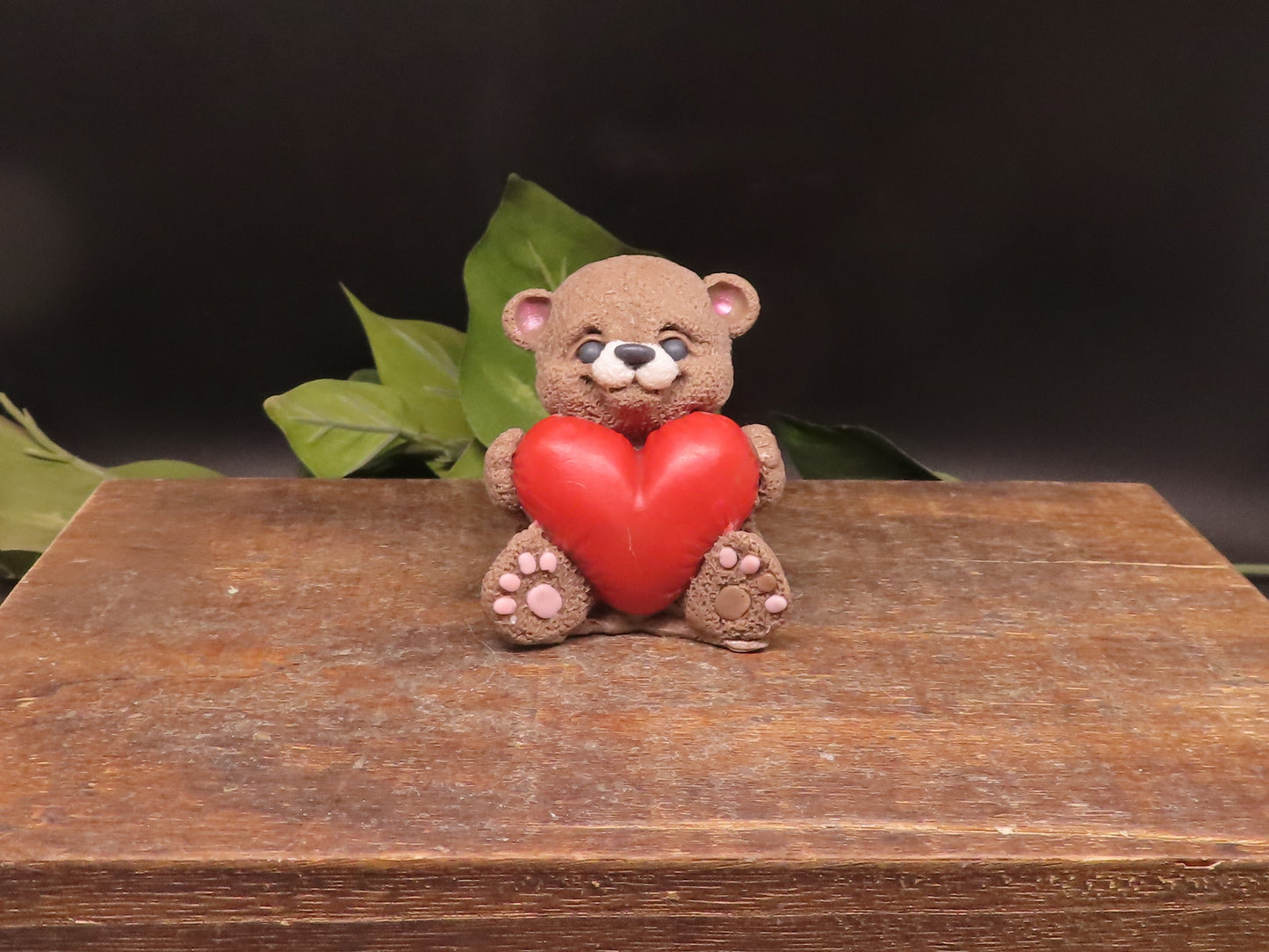Valentine Teddy Bear Handmade Soap