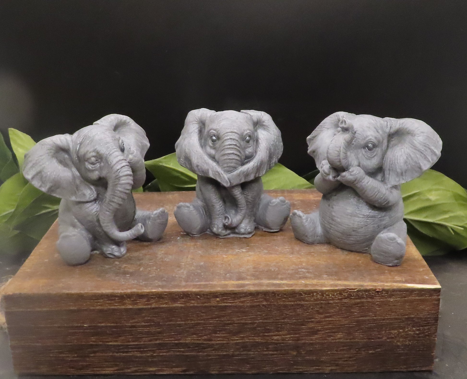 See no evil, speak no evil, hear no evil handmade goat milk soaps