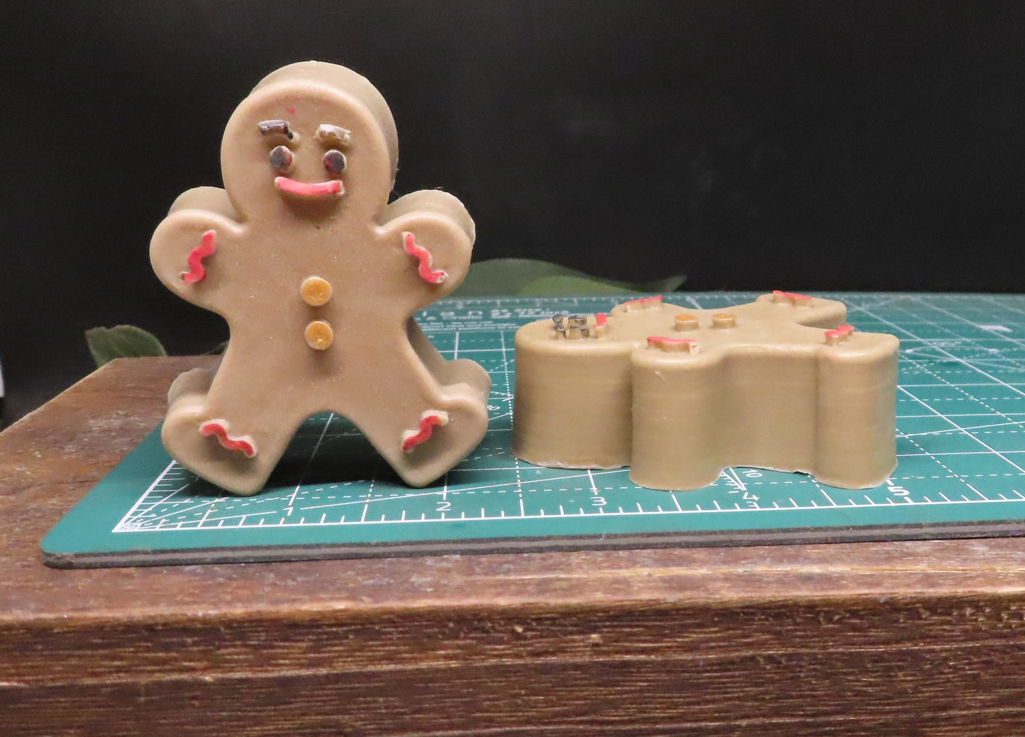 goat milk soap gingerbread man