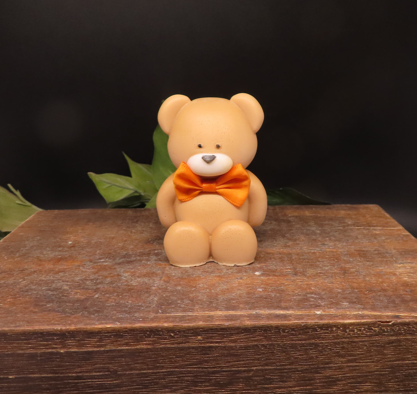 golden teddy bear bath soap