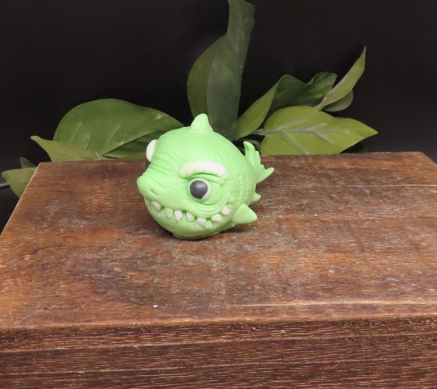 green shark soap