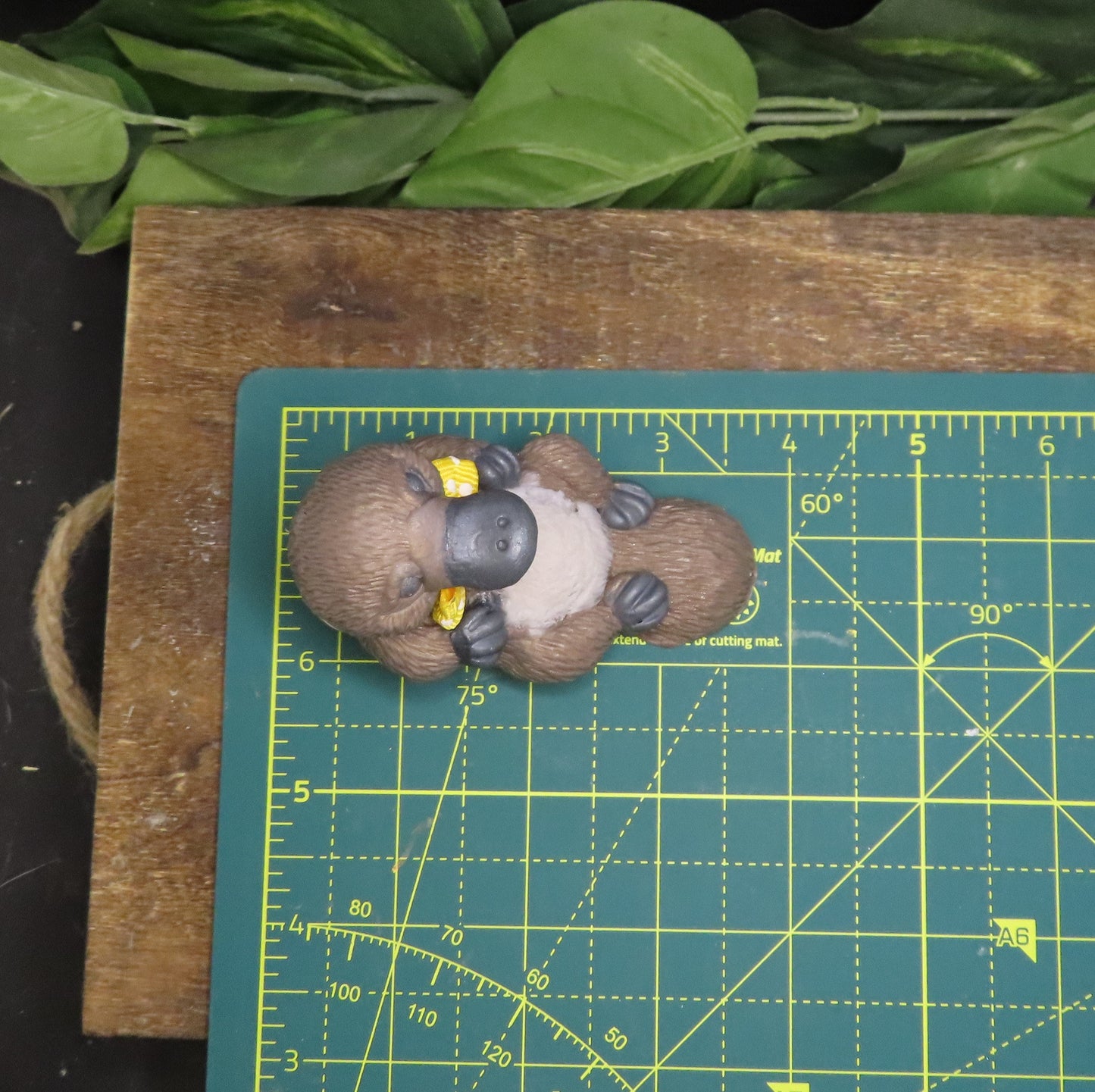 Yes, it is! A Hand Made Platypus Goat Milk Soap!