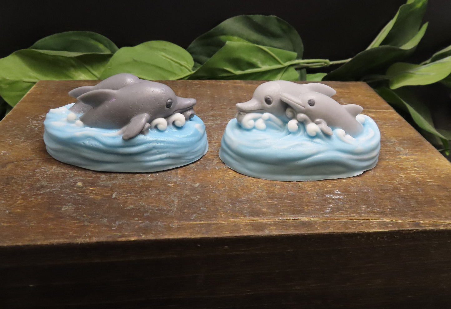 Gorgeous Momma and Baby Dolphin Goat Milk Bar Soap