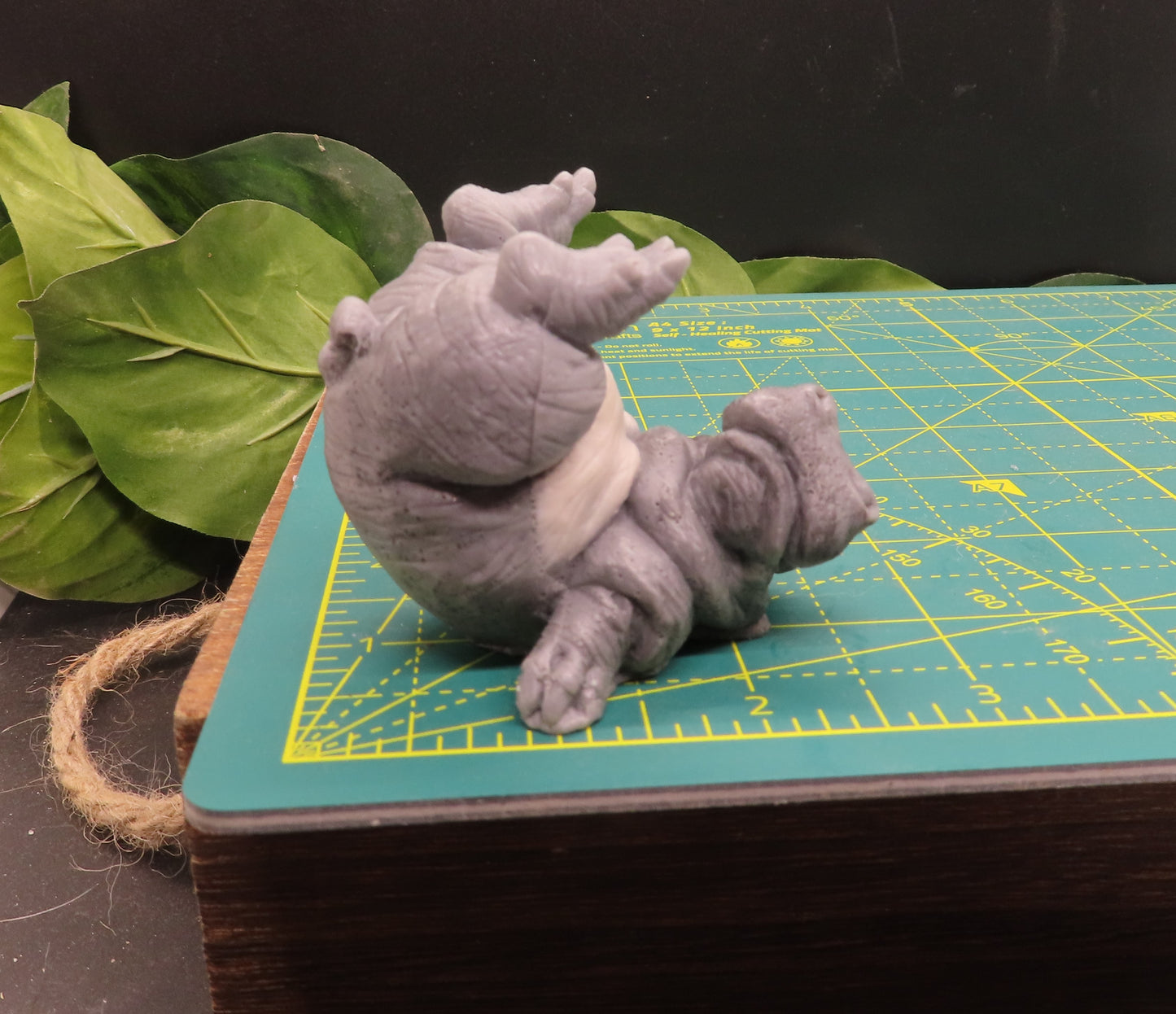 playful hippo bar soap