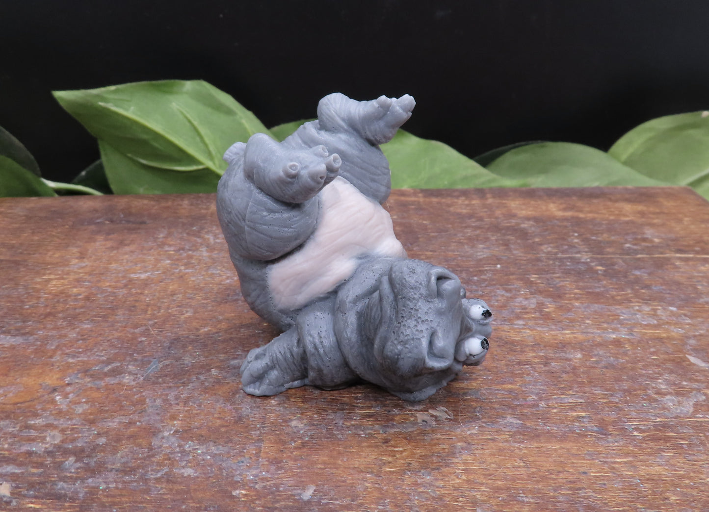 playful hippo bath soap