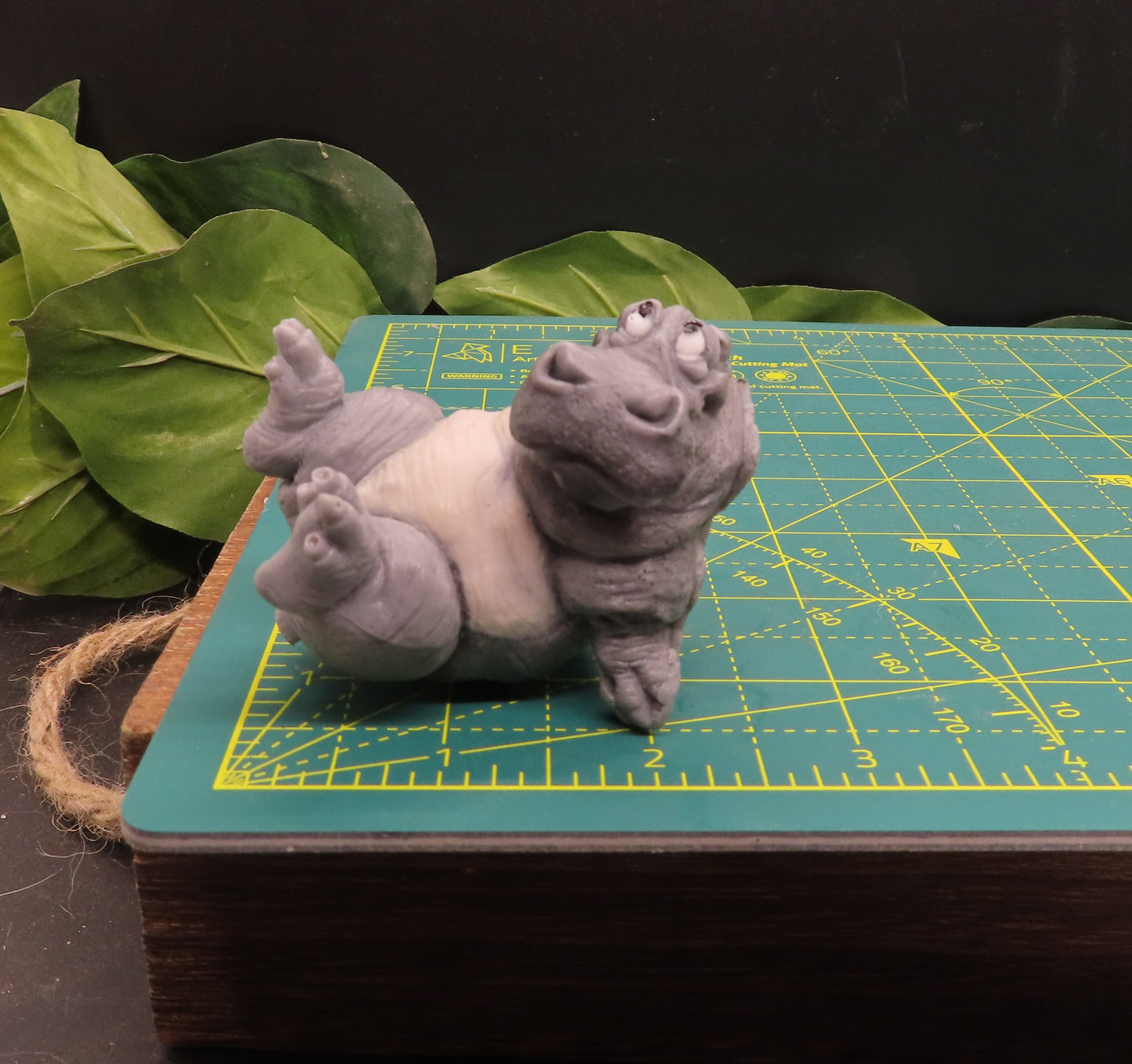 playful hippo hand soap
