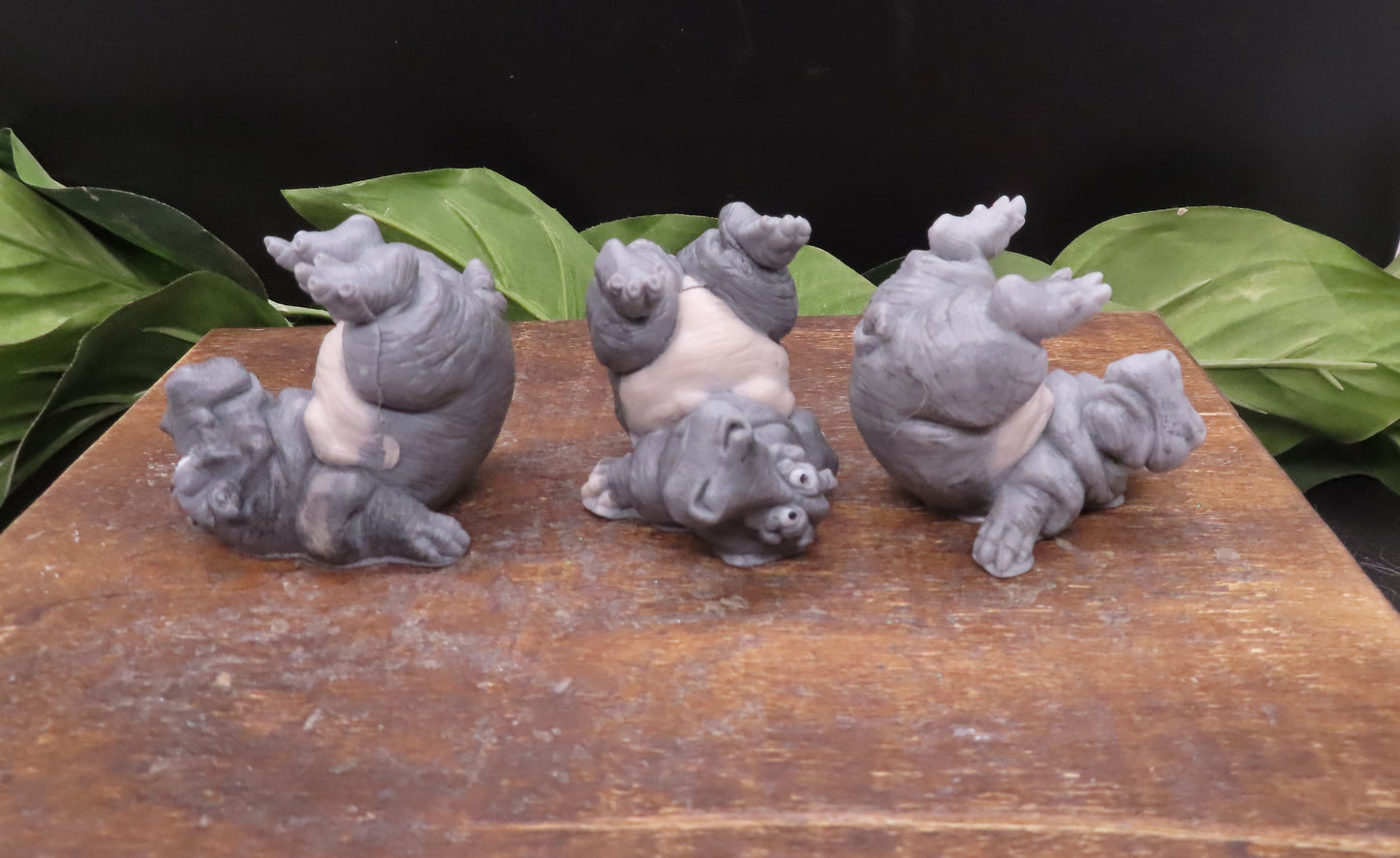 playful hippo handmade goat mlik hand soaps