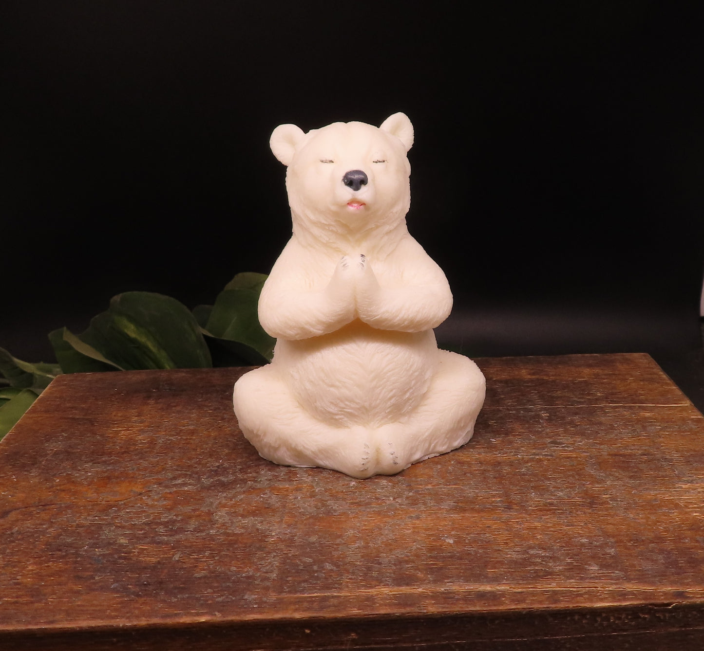 polar bear yoga bath soap bar
