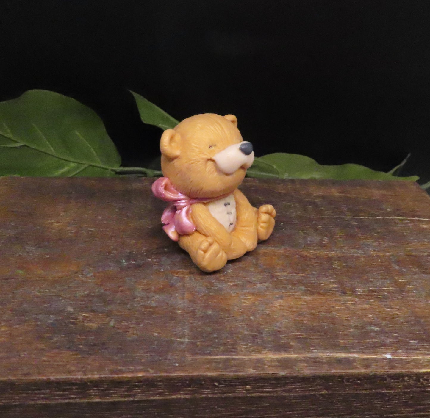 teddy bear pink soap