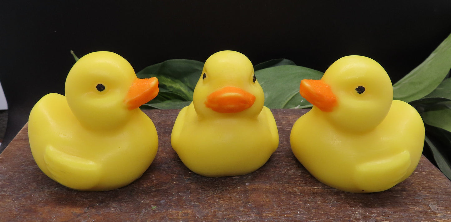 Rubber ducky bath soap