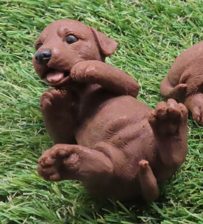 Adorable Belly Rub Labrador Retriever Goat Milk Soap