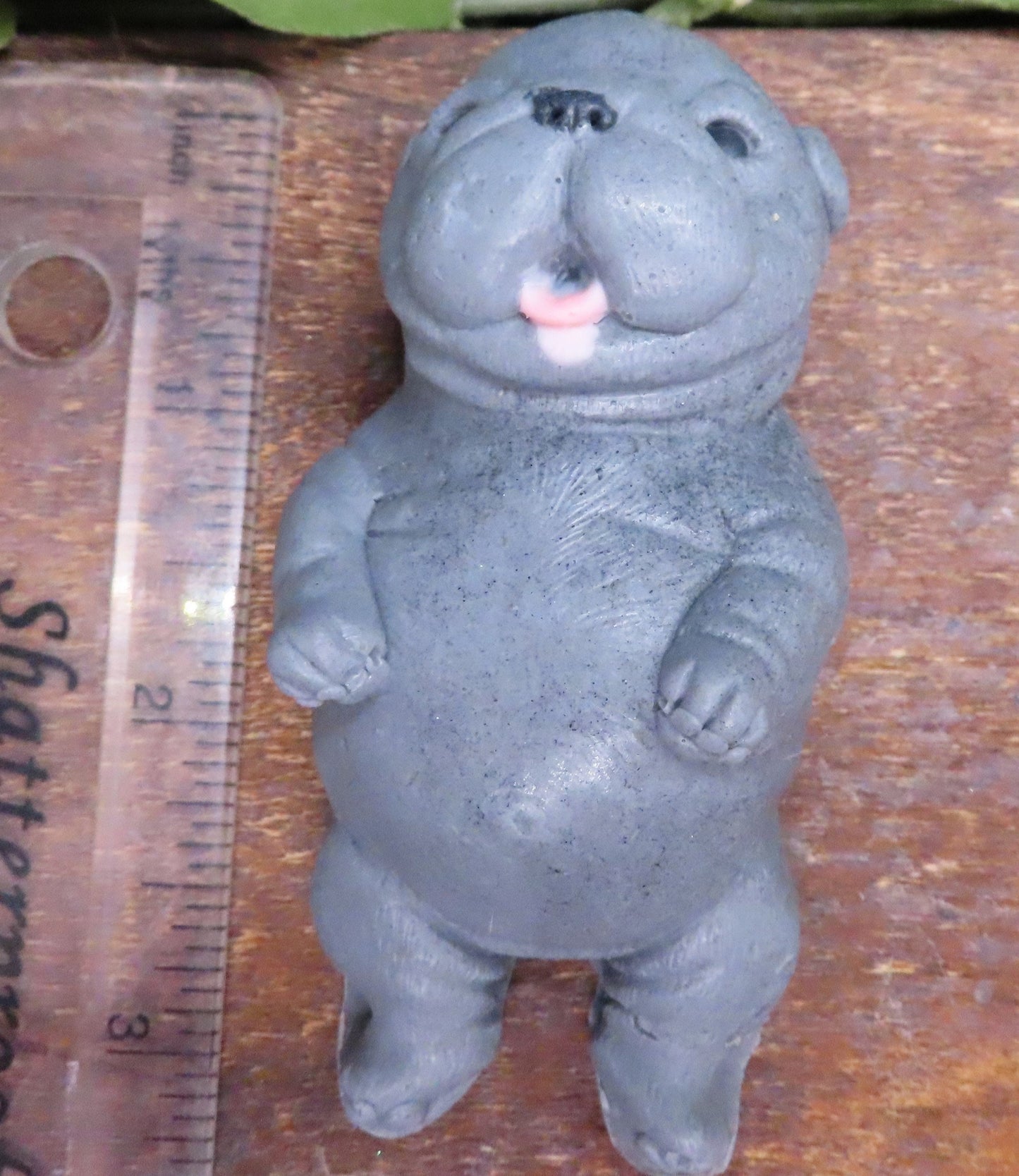 Darling Newborn Belly Rub Pit Bull Puppy Hand Made Goat Milk Soap!