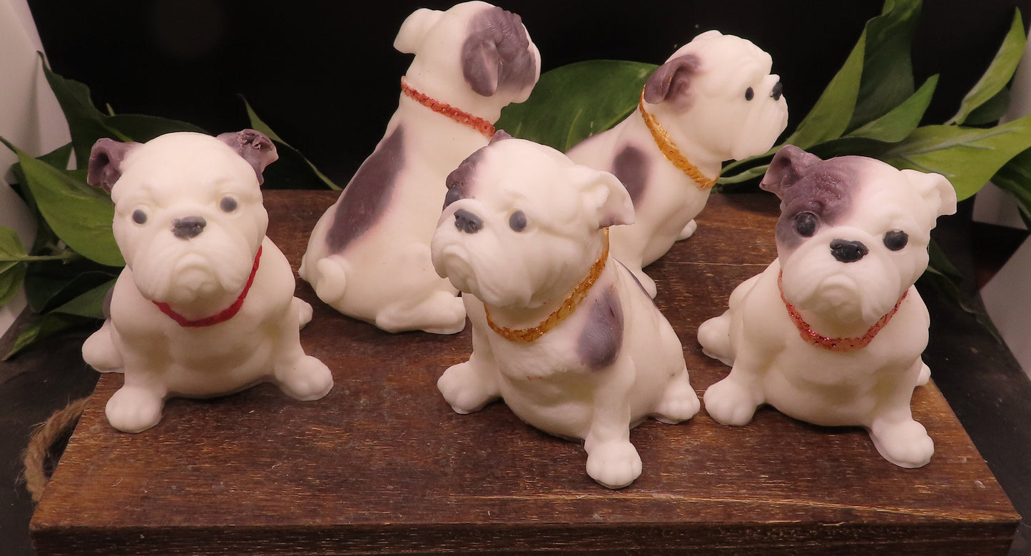 Super Cute Bulldog Goat Milk Soap