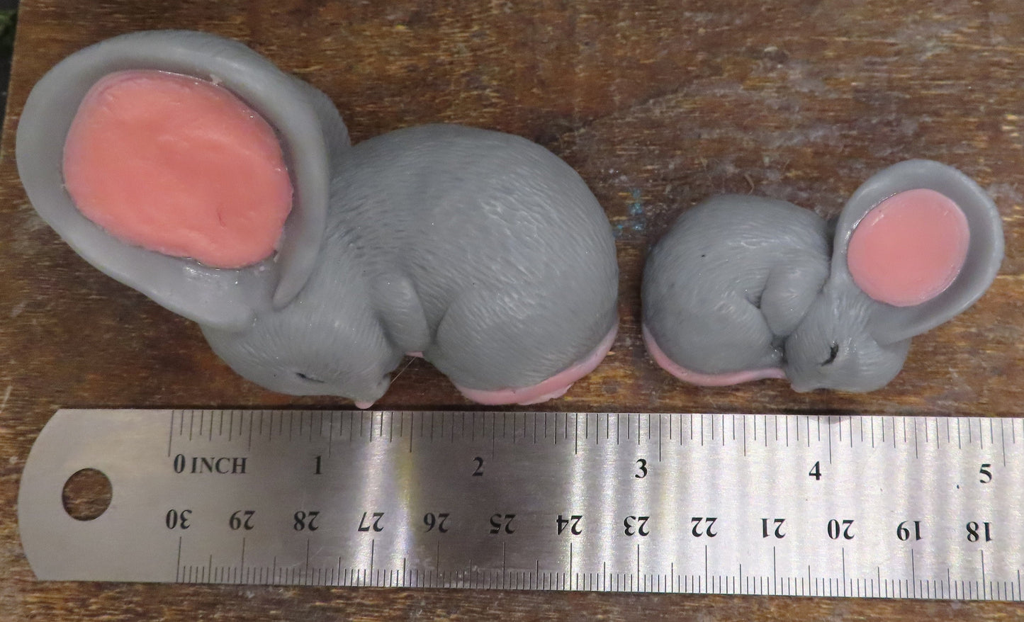 Super Cute Multi-piece Mice with Cheese Goat Milk Soap Set