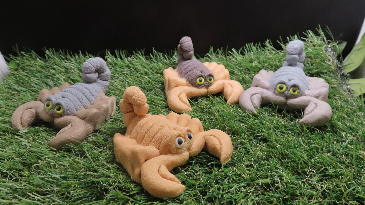 Handmade scorpion goat milk soap