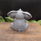 Elephants of wisdom soap back view
