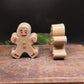 Gingerbread man goat milk soap