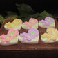 Heart Tulip goat milk soap bar