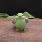 soap bird showing green chest coloration.  unique mothers day gift.  