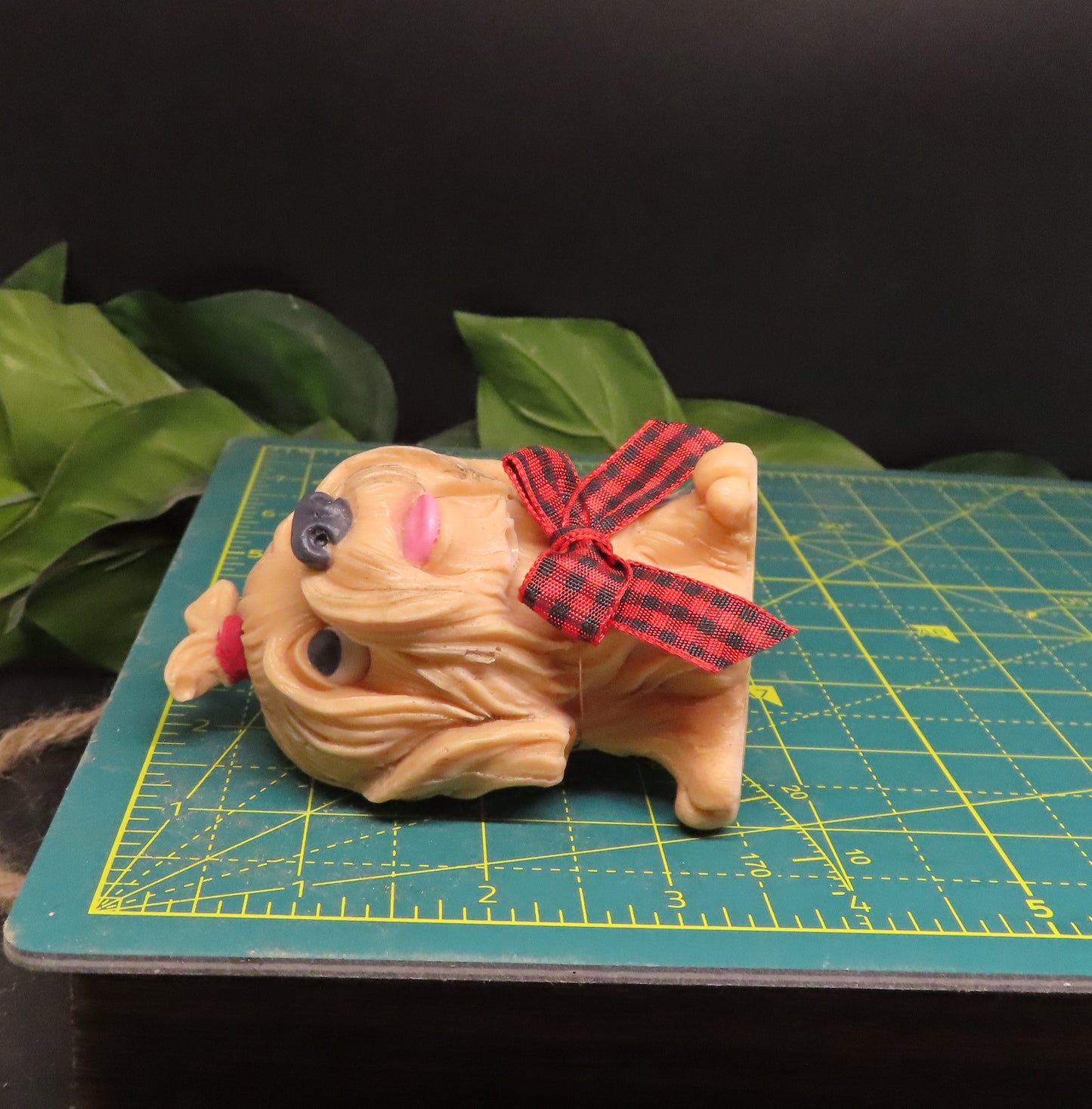 Absolutely adorable Yorkshire Terrier / Maltese /  FunFroofy Dog Goat Milk Soap!