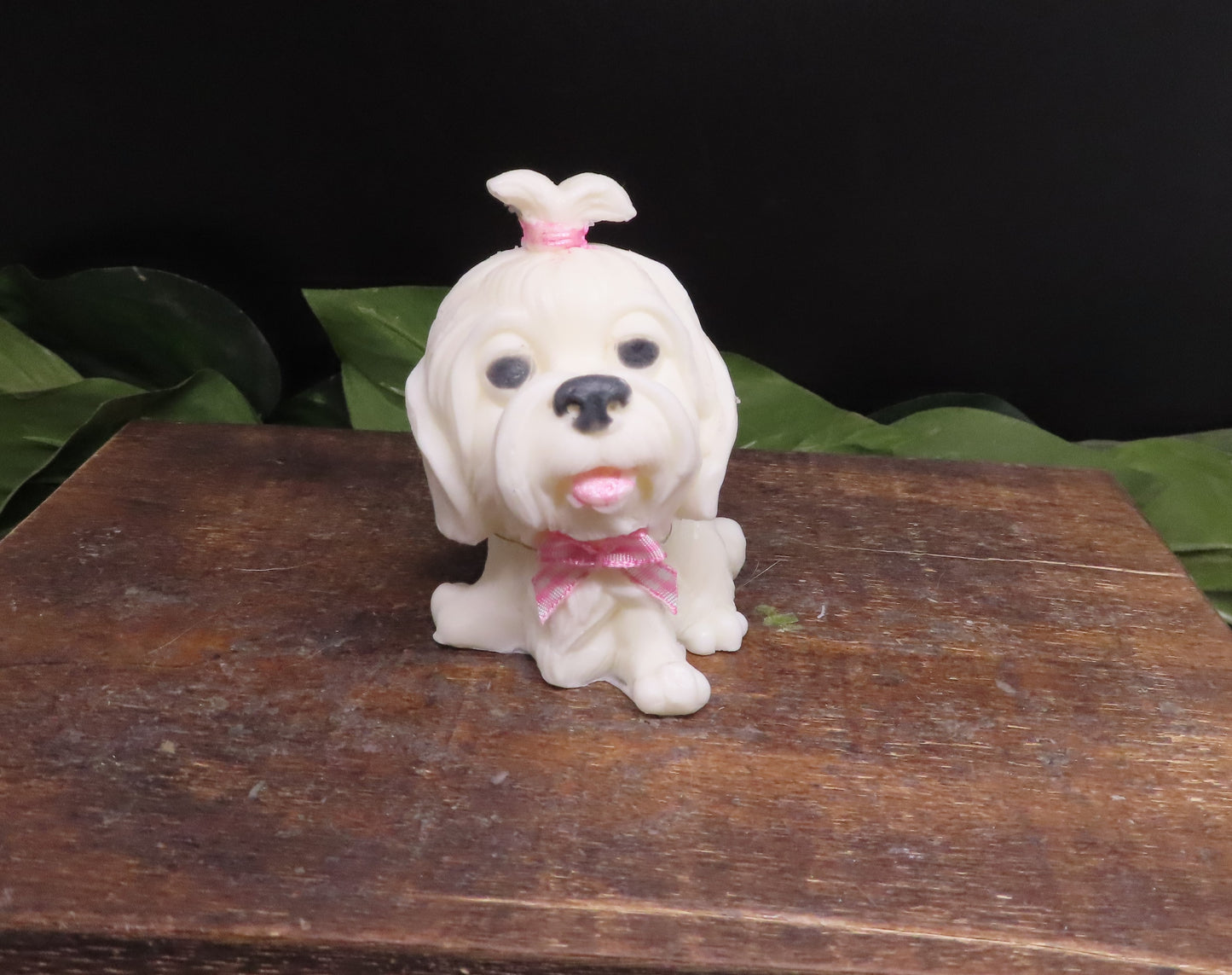 Absolutely adorable Yorkshire Terrier / Maltese /  FunFroofy Dog Goat Milk Soap!